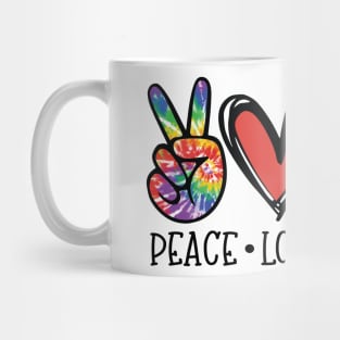 Peace, Love, Dogs Mug